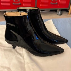 NWOT The Row Patent Leather Boot